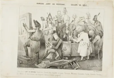 Fameux Jury de Peinture. Salon de 1841