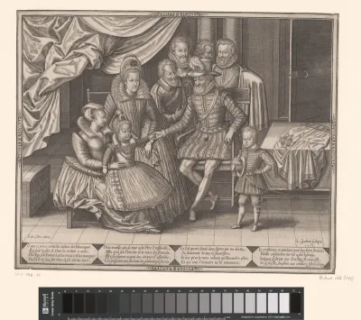 Familieportret met Hendrik IV van Frankrijk