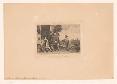 Familieportret van David Teniers