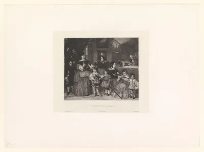 Familieportret van de kunstenaar