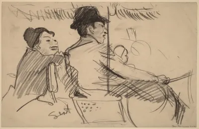 Family in a Surrey