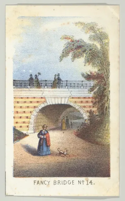 Fancy Bridge No. 14, from the series, Views in Central Park, New York, Part 3