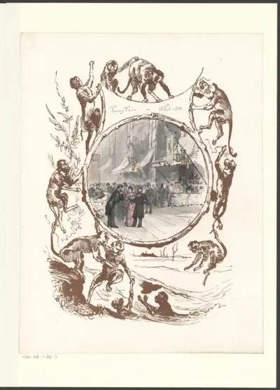 Fancy-fair in het Paleis voor Volksvlijt ten bate van de slachtoffers van de watersnood van 18 februari 1881