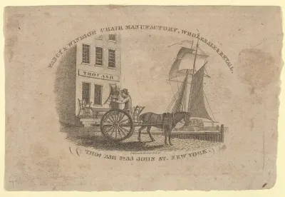 Fancy & Windsor Chair Manufactory, Wholesale & Retail, Thomas Ash, No. 33 John Street, New York