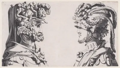 Fantastical Masked Masculine Heads