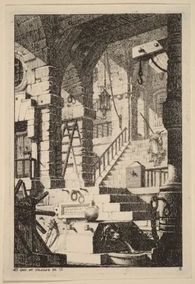 Fantasy of an Antique Prison