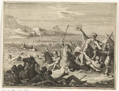Farao's leger verdrinkt in de Rode Zee
