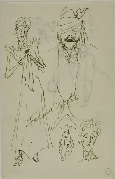 Farewell Zorns (recto); Farewell Deerings (verso)