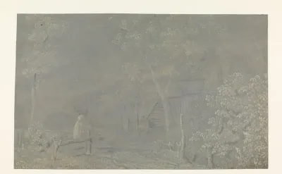 Farm Building Surrounded by Trees