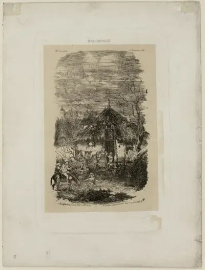 Farm Cottage, from Revue Fantaisiste