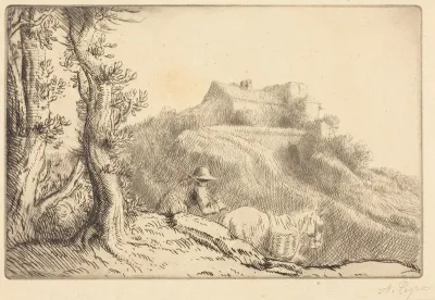 Farm on a Hill (La ferme sur la colline)
