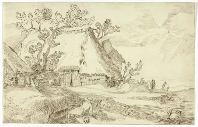 Farm Under Thatched Roofs