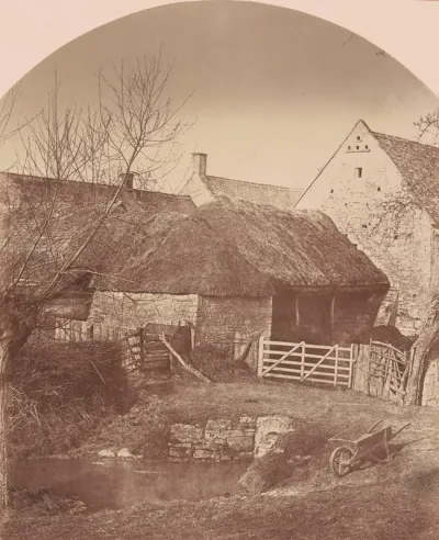 Farm Yard, Prestbury near Cheltenham