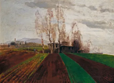 Farmland in Early Spring /