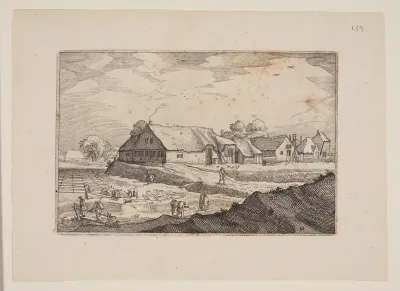 Farms and Bleaching-Fields, from Views in the Surroundings of Haarlem (Plaisante Plaetsen)