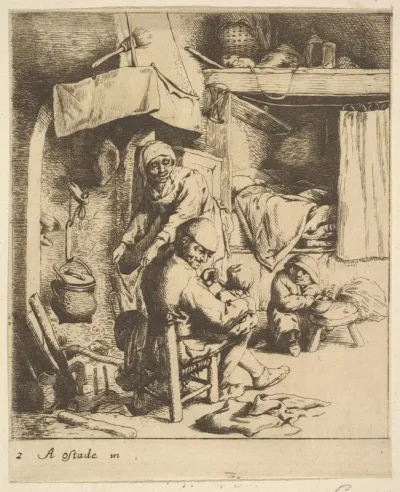 Father Feeding Child