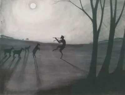 Faune au clair de lune