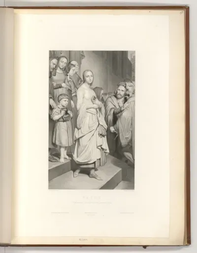Faust apercevant Marguerite pour la première fois