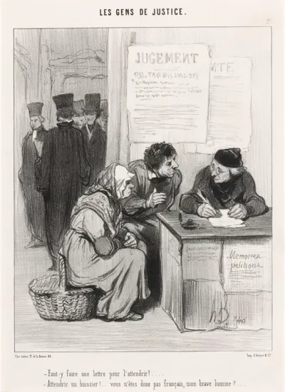 Faut-y faire une lettre pour l'attendrir?