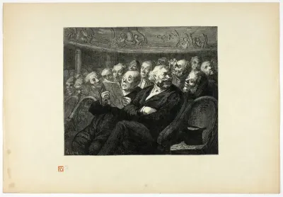 Fauteuils d'orchestre, from Tirage Unique de Trente-Six Bois