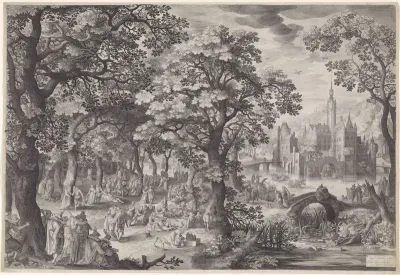 Feast in the woods