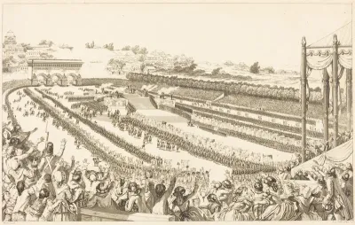 Fédération Générale de Français, au Champ de Mars, le 14 Juillet 1790