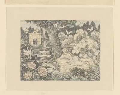 Fee Zefira in de feeëntuin