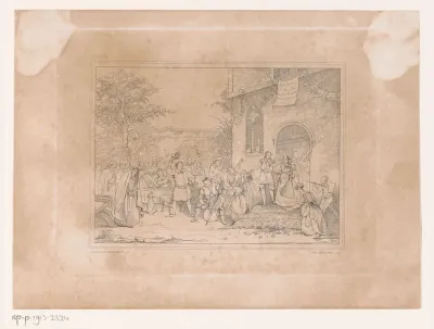 Feest ter ere van Jan Steen en zijn vrouw