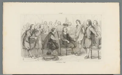 Feest van Sint Lucas in 1654