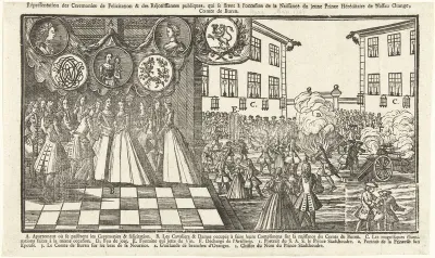 Feestelijkheden bij de geboorte van prins Willem V, 1748
