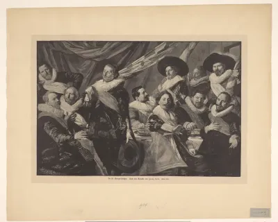 Feestmaal van de officieren van de St. Jorisschutterij