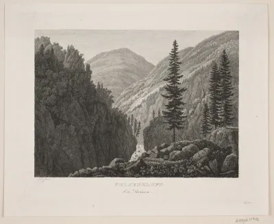 Felsenkluft bei Brixen