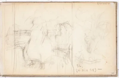 Female Figure and Sketching