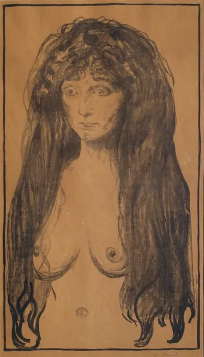 Female Half Nude