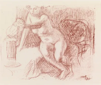 Female Nude Sitting