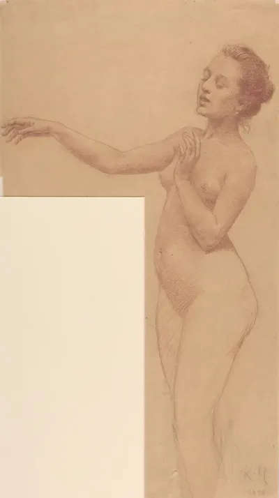Female Nude with Outstretched Arm