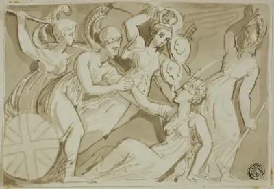Female Warriors Coming to the Aid of Britannia
