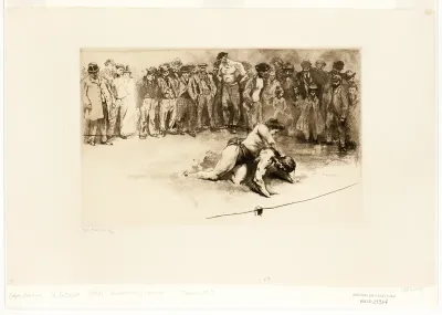 Female Wrestler