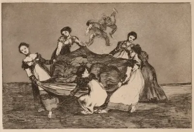 Feminine Folly (Disparate femenino), from the series Los Disparates