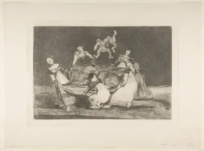 'Feminine Folly' from the 'Disparates' (Follies / Irrationalities)