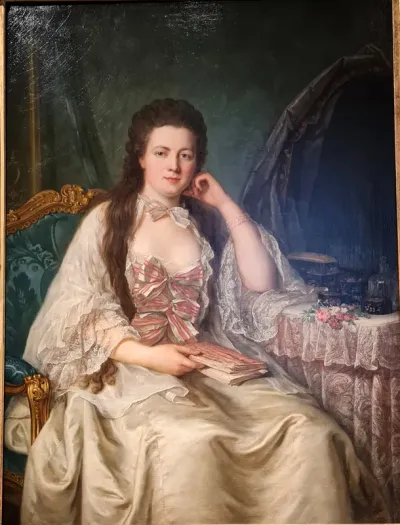 Femme à sa toilette