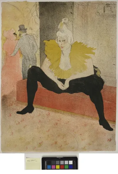 Femme au plateau, Petit Déjeuner, Madame Baron et Mademoiselle Popo