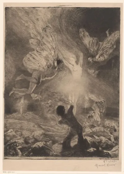 Femme flamme