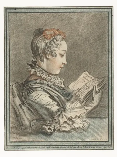 Femme lisant "Eloyse et Abailar"