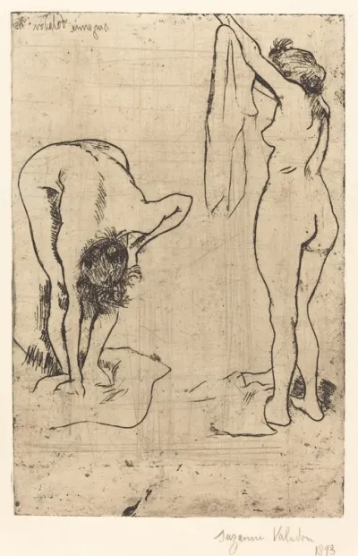 Femmes au bain
