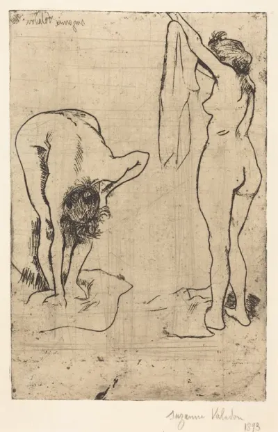 Femmes s'essuyant (Women Drying Themselves)