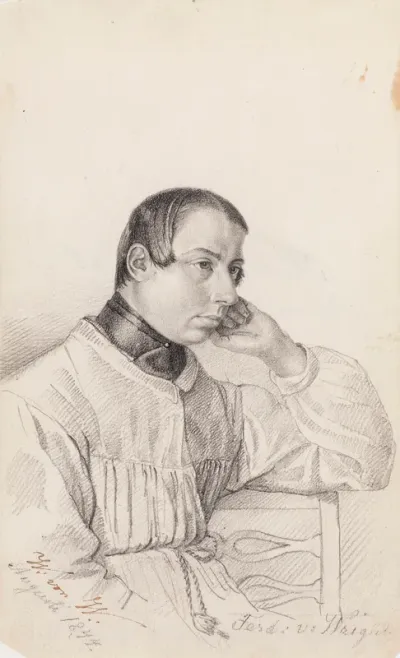 Ferdinand von Wright, the artist's brother
