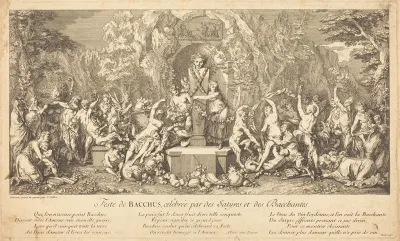 Feste de Bacchus, celebree par des Satyres et des Bacchantes (Feast of Bacchus Celeb rated by Satyrs and Bacchanales)