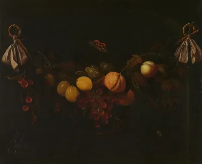 Festoen van vruchten.
