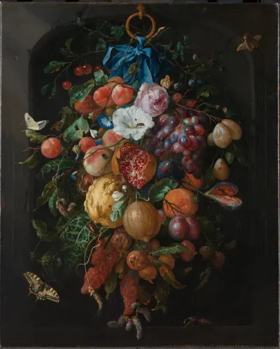 Festoon of Fruit and Flowers